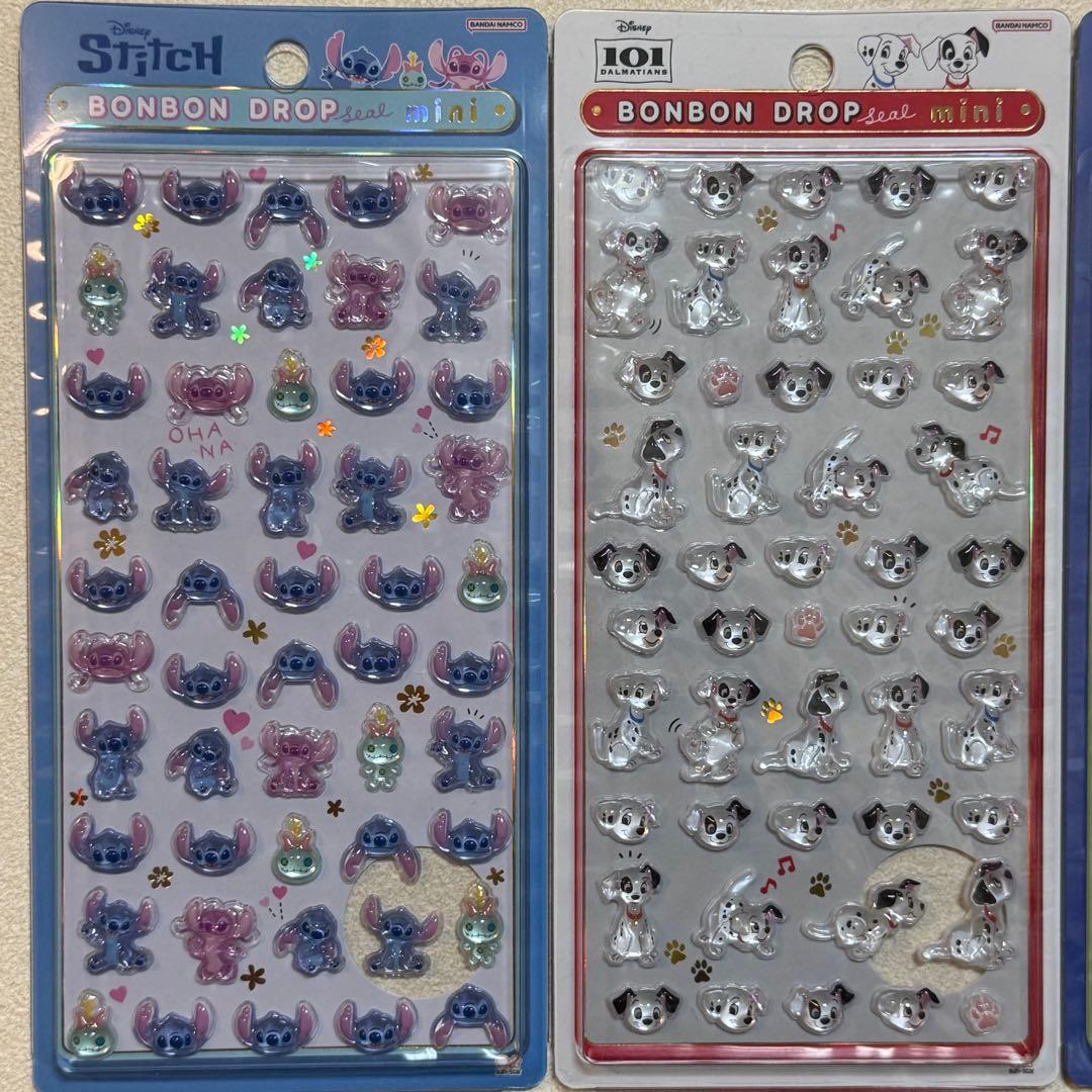 【正規品】ボンボンドロップシール❋ディズニー mini コンプリートセット