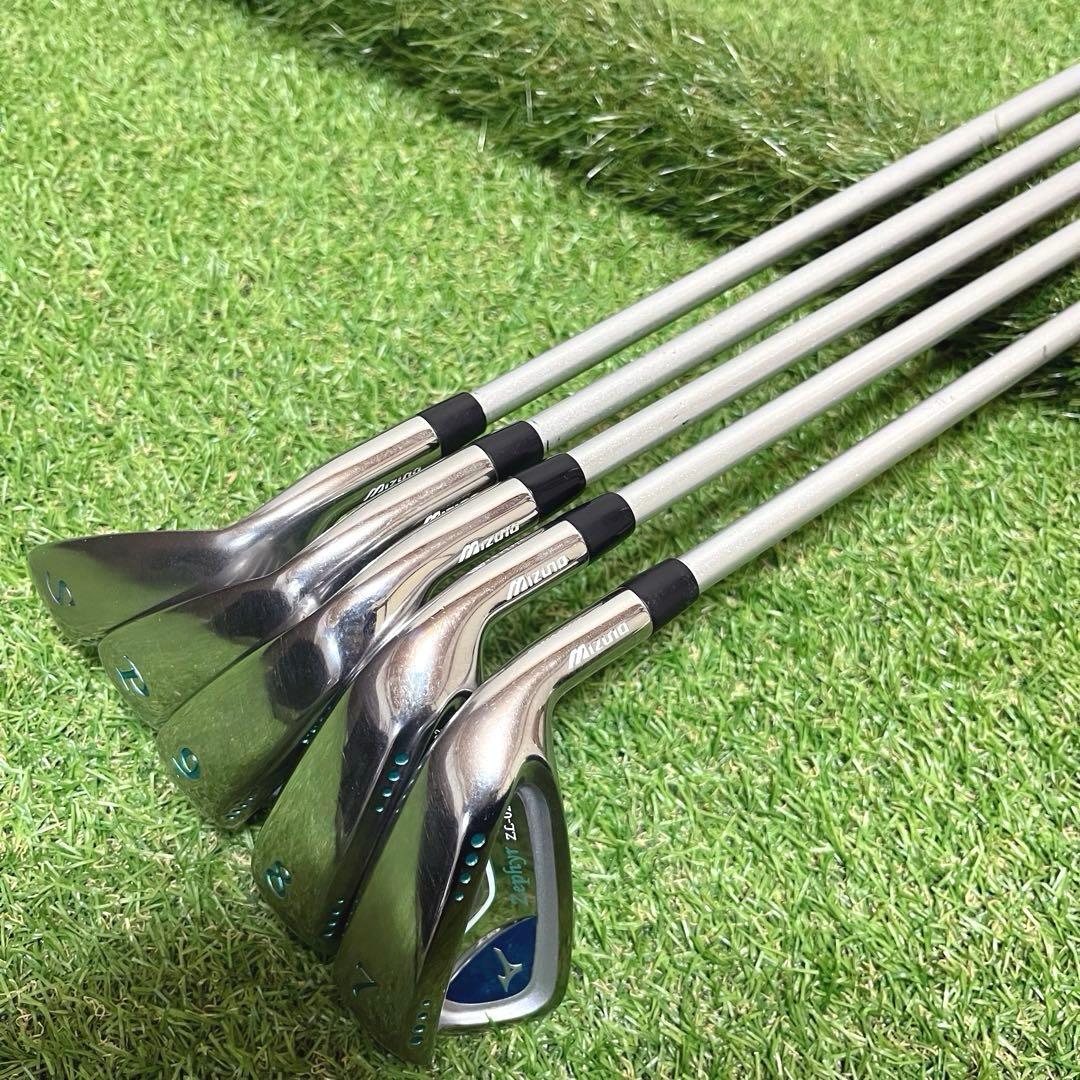 極美品 Mizuno Zephyr ZL-02 レディースゴルフクラブ8本セット
