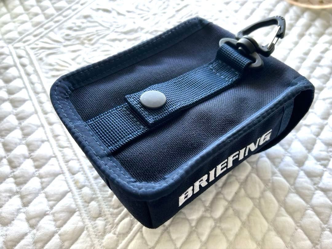 BRIEFING SCOPE BOX POUCH ネイビー スコープポーチ