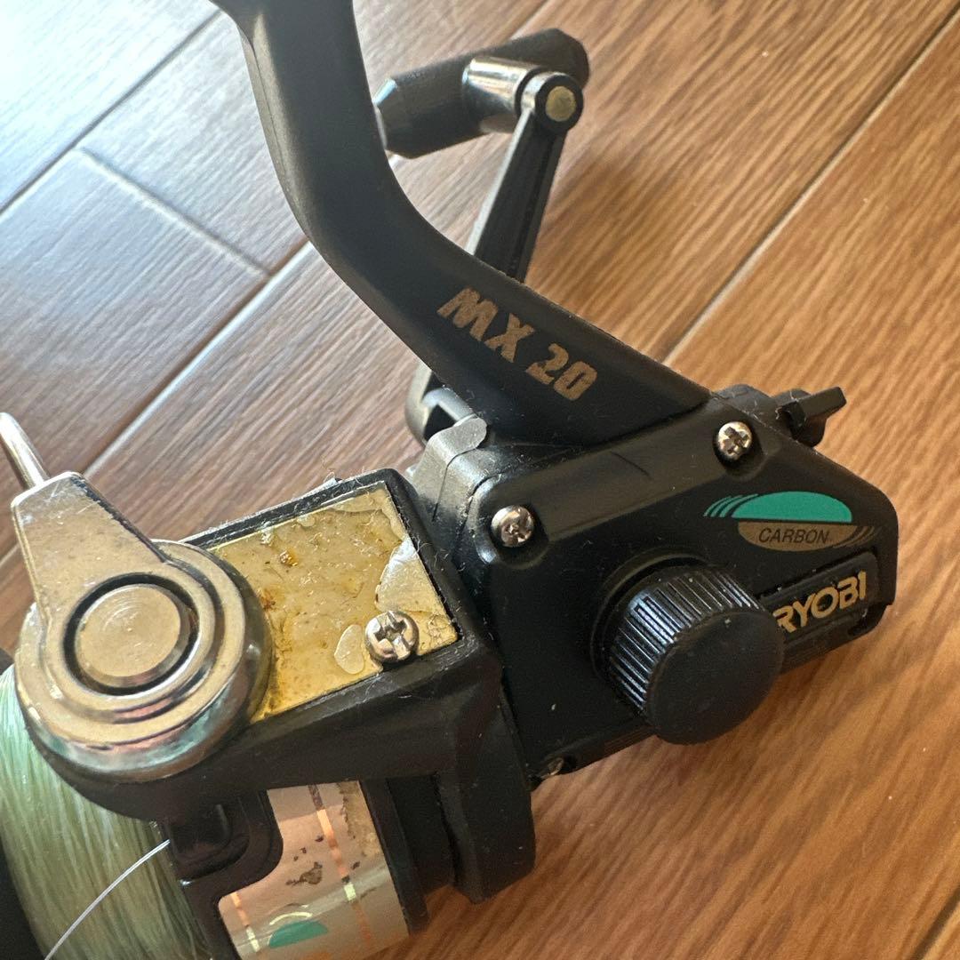 RYOBI MX 20 リール 糸付き