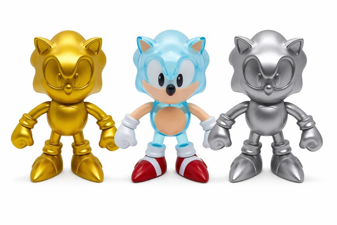 SOFVIPS ソニック・ザ・ヘッジホッグ ソフビフィギュア 3体セット