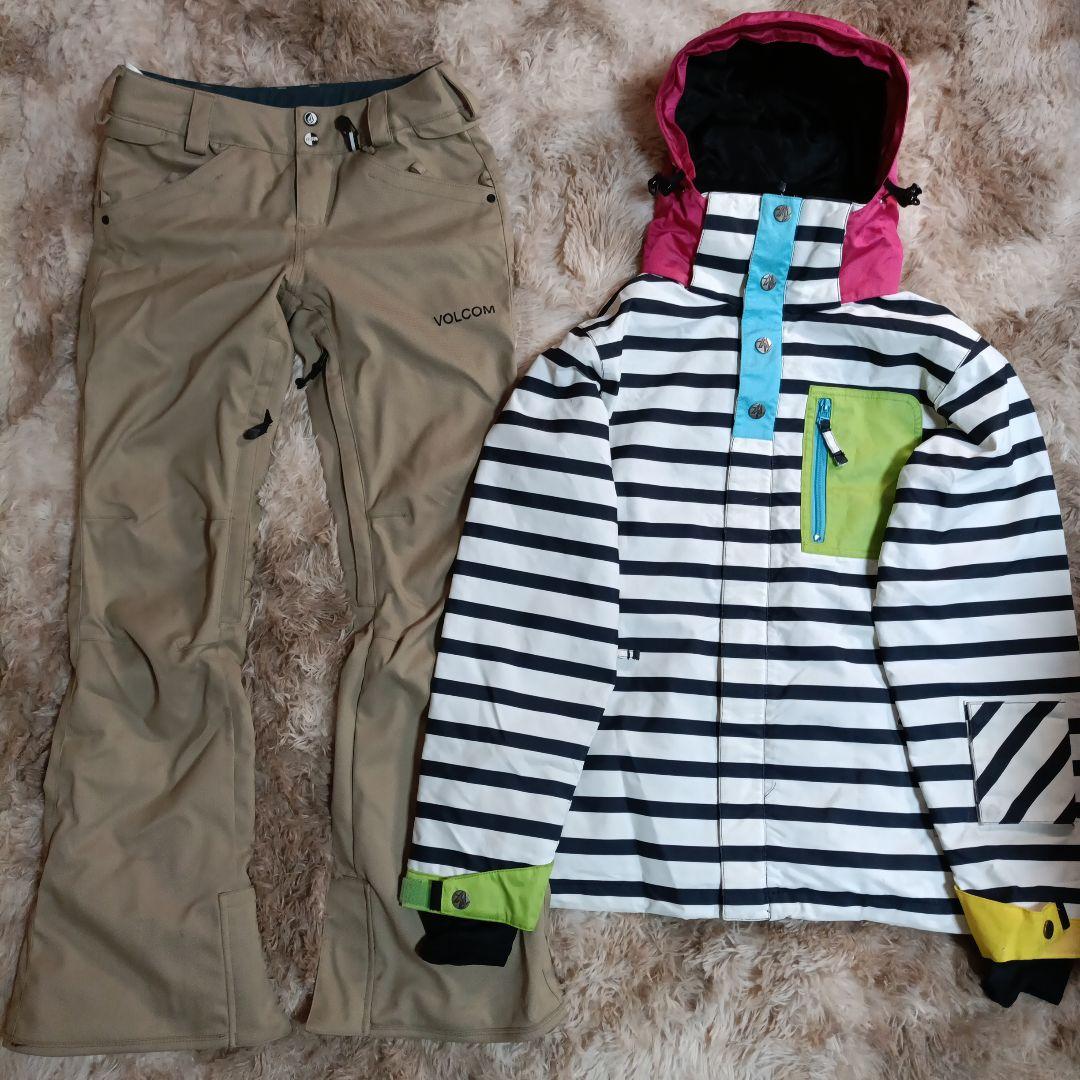 AA volcom スノーボード ウエア 上下セット Sサイズ