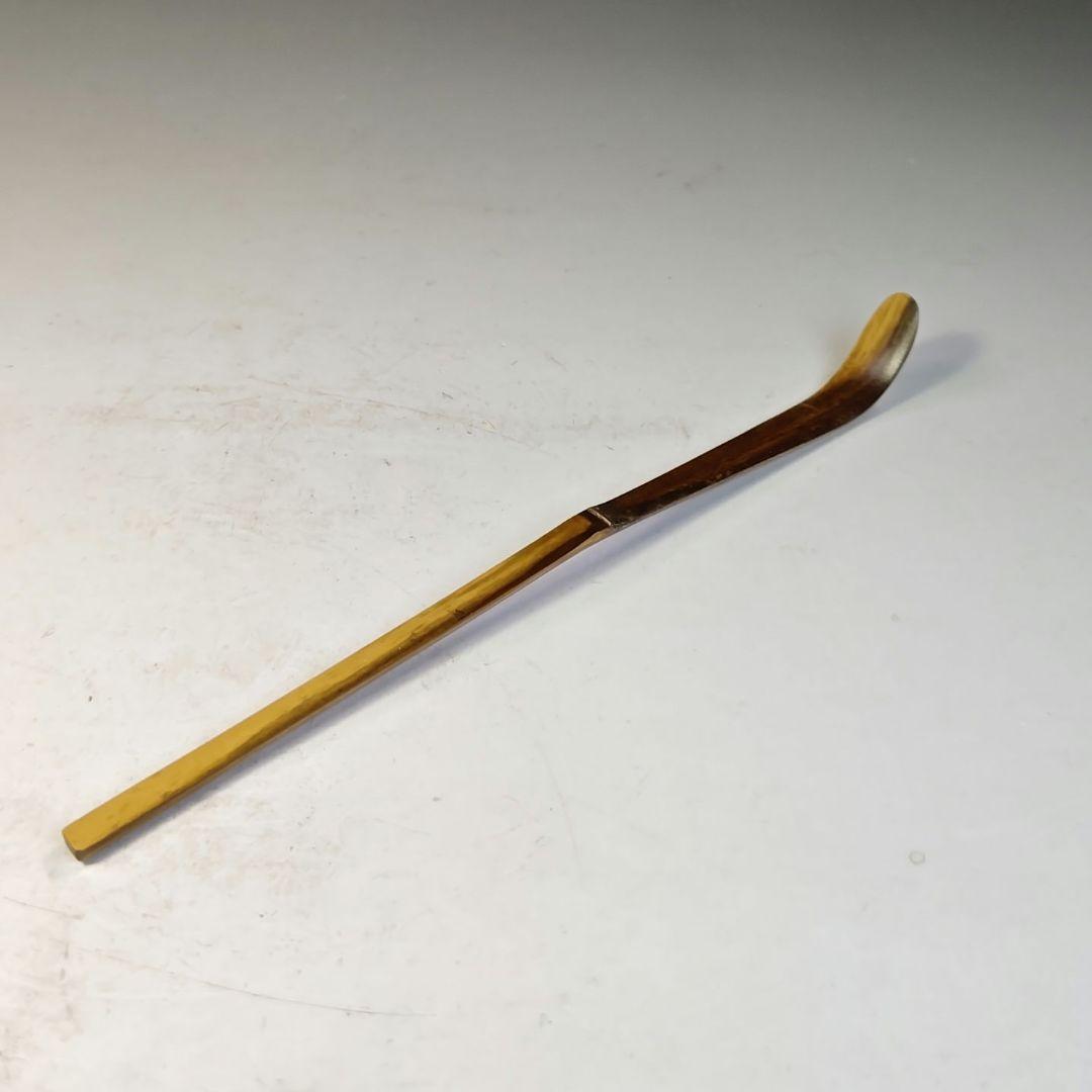 イ529 茶杓『大徳寺　立花大亀　極箱』『銘　花曇』『竹下削　稲尾誠中斎』茶道具