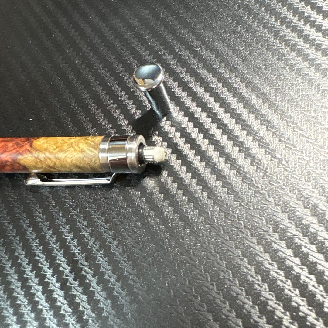 工房楔　花梨紅白　シャープペンシル