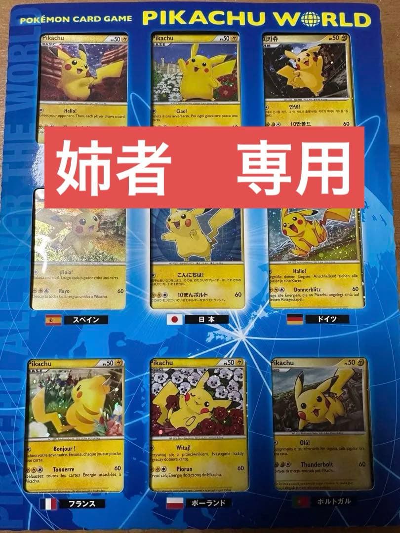 ピカチュウワールドコレクション2010 &25周年ゴールデンBOX