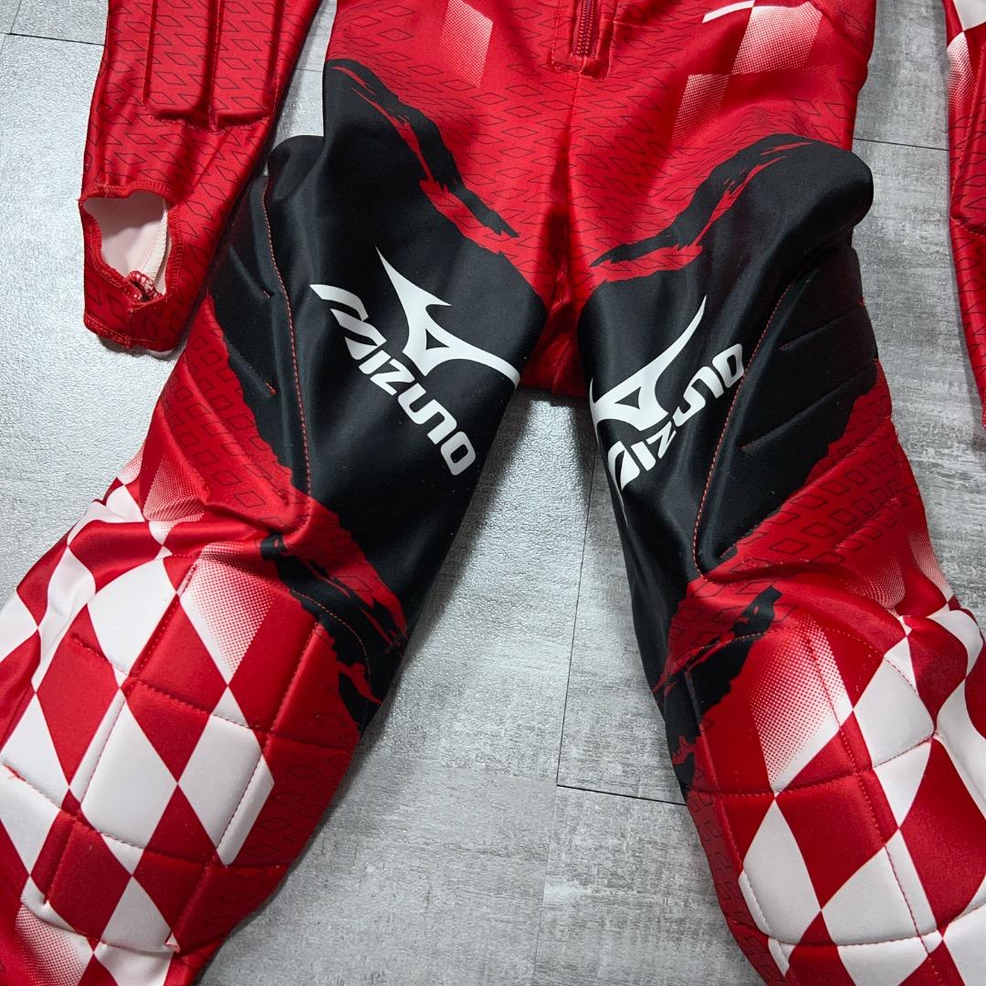 美品 MIZUNO ミズノ レーシングスーツ ワンピース パット入り 130cm