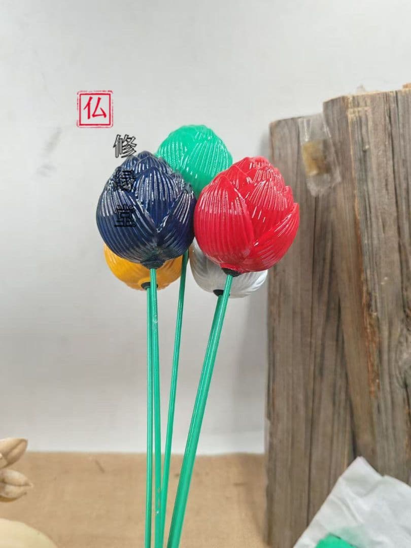 【修縁堂】寺院用仏具 護摩です 銅五色の花 火を恐れません