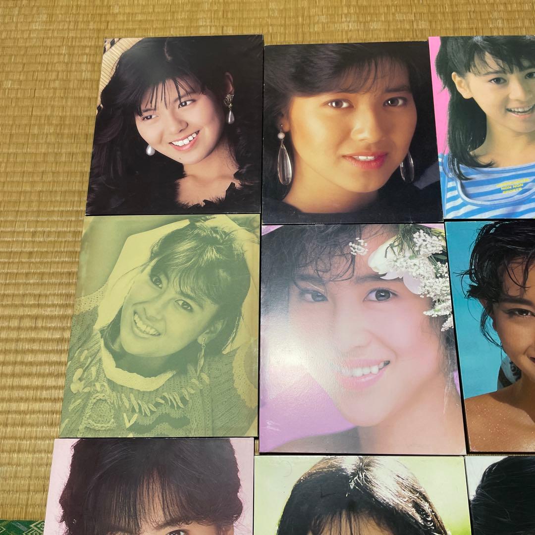 パネル 額装品 当時物 昭和アイドル　31枚セット