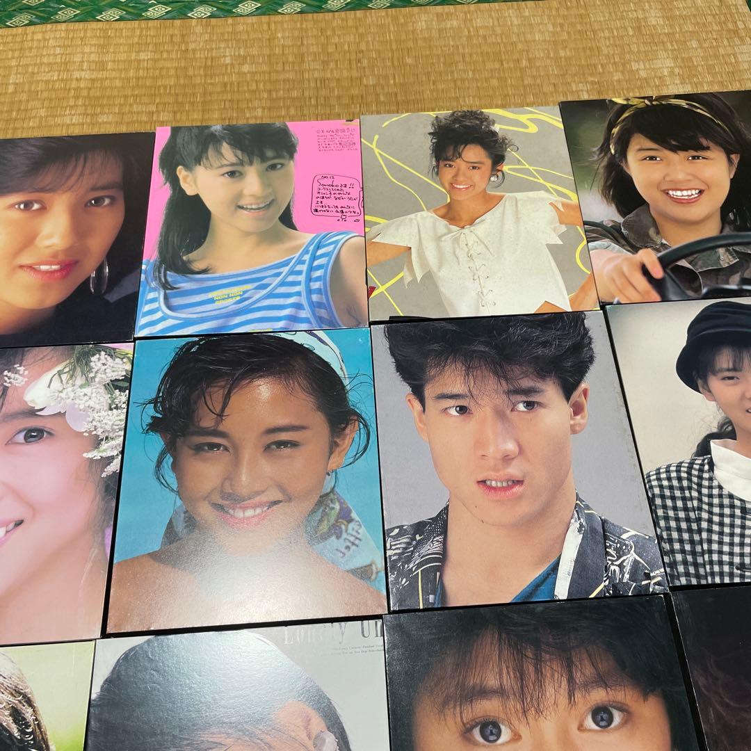 パネル 額装品 当時物 昭和アイドル　31枚セット