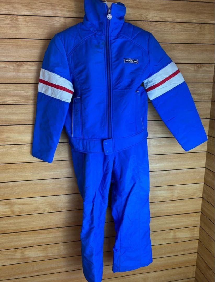 希少　モンクレール　ジュニアL メンズM相当　セット　スキーウェア アシックス