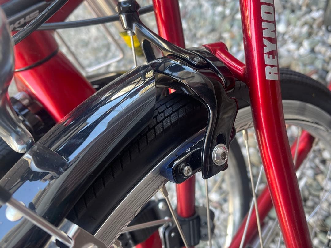 KHS F-20RC 折りたたみ自転車 レッド