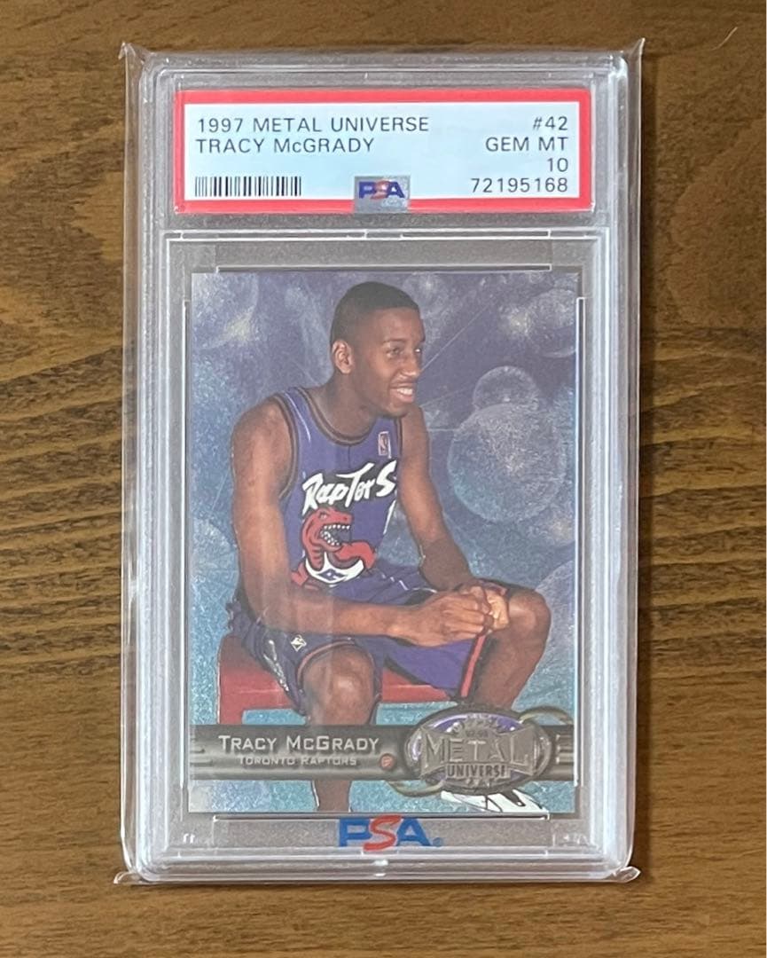 【PSA10】1997 l Universe Tracy McGrady