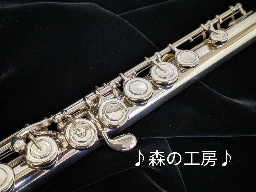 中古フルート専門店‼️部活応援‼️リップ銀製 ヤマハフルートYFL351 Eメカ