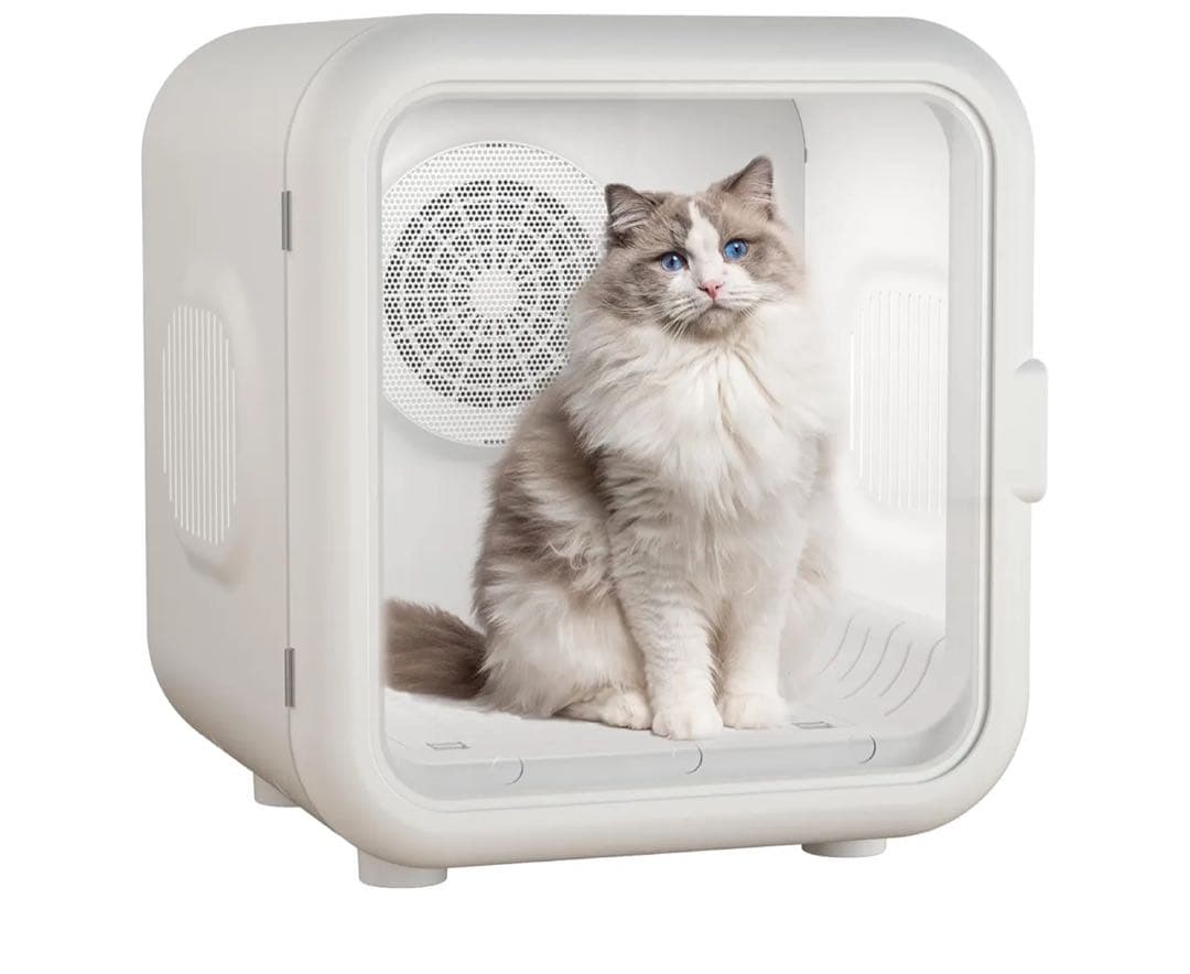 ペット用ドライヤー ホワイト ドライボックス