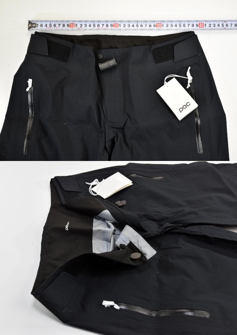 POC★ポック Bastion ショーツ size:S ウラニウム ブラック