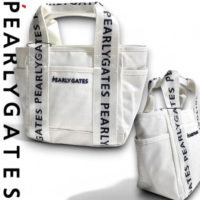 パーリーゲイツ ゴルフ カートバッグ ラウンドバッグ ミニバッグ ホワイト