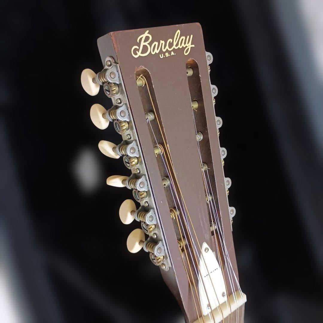 Barclay 12弦アコースティックギター サンバースト