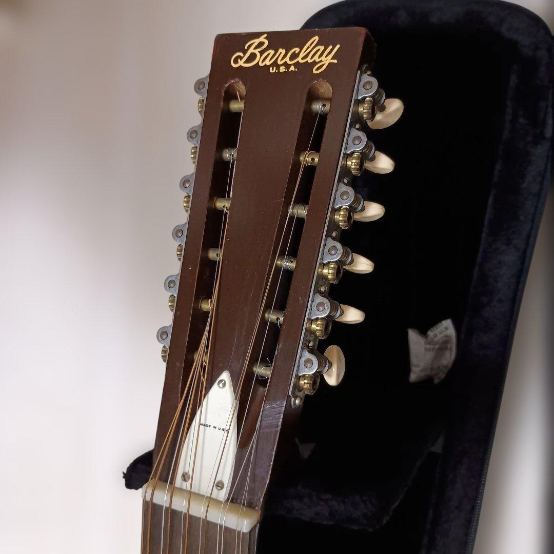 Barclay 12弦アコースティックギター サンバースト