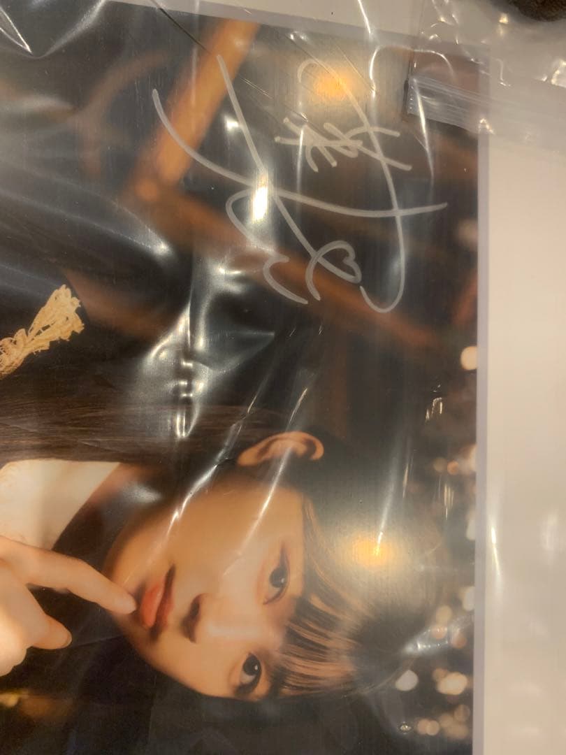 乃木坂46 五百城茉央　サイン入りキャラファイングラフ