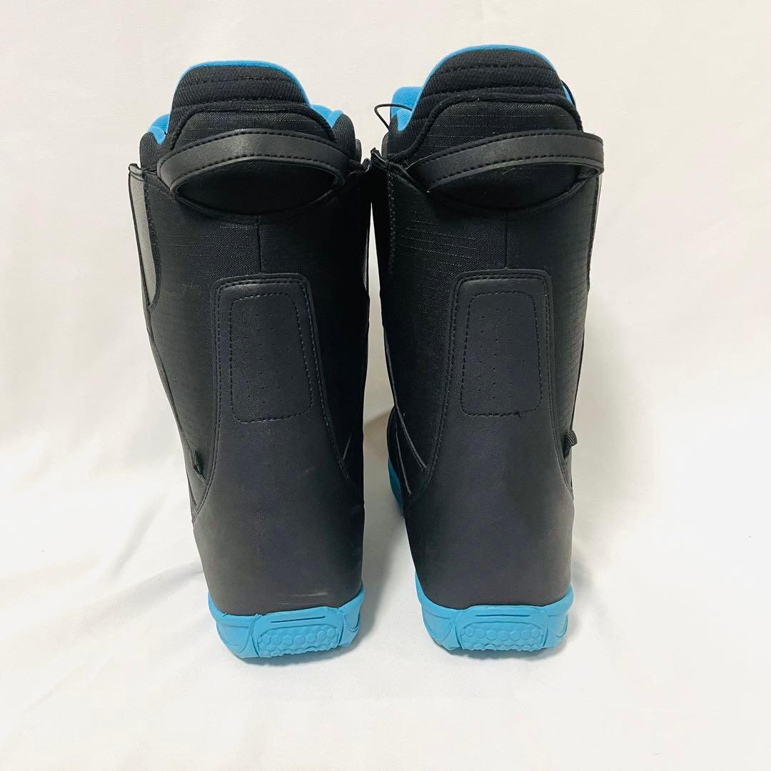 【未使用に近い】 SLQ スノーボードブーツ BOA 24.0/24.5 黒×青