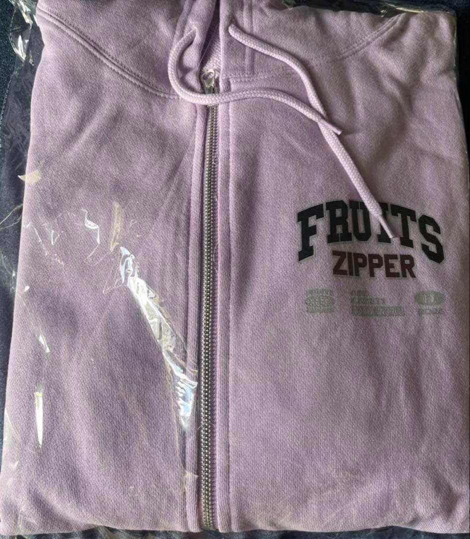 FRUITS ZIPPER 仲川瑠夏 OSHI APIパーカー　るなぴ