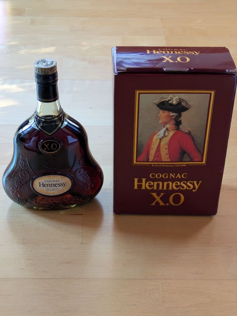 ヘネシー　コニャックX.O 金キャップ　未開封