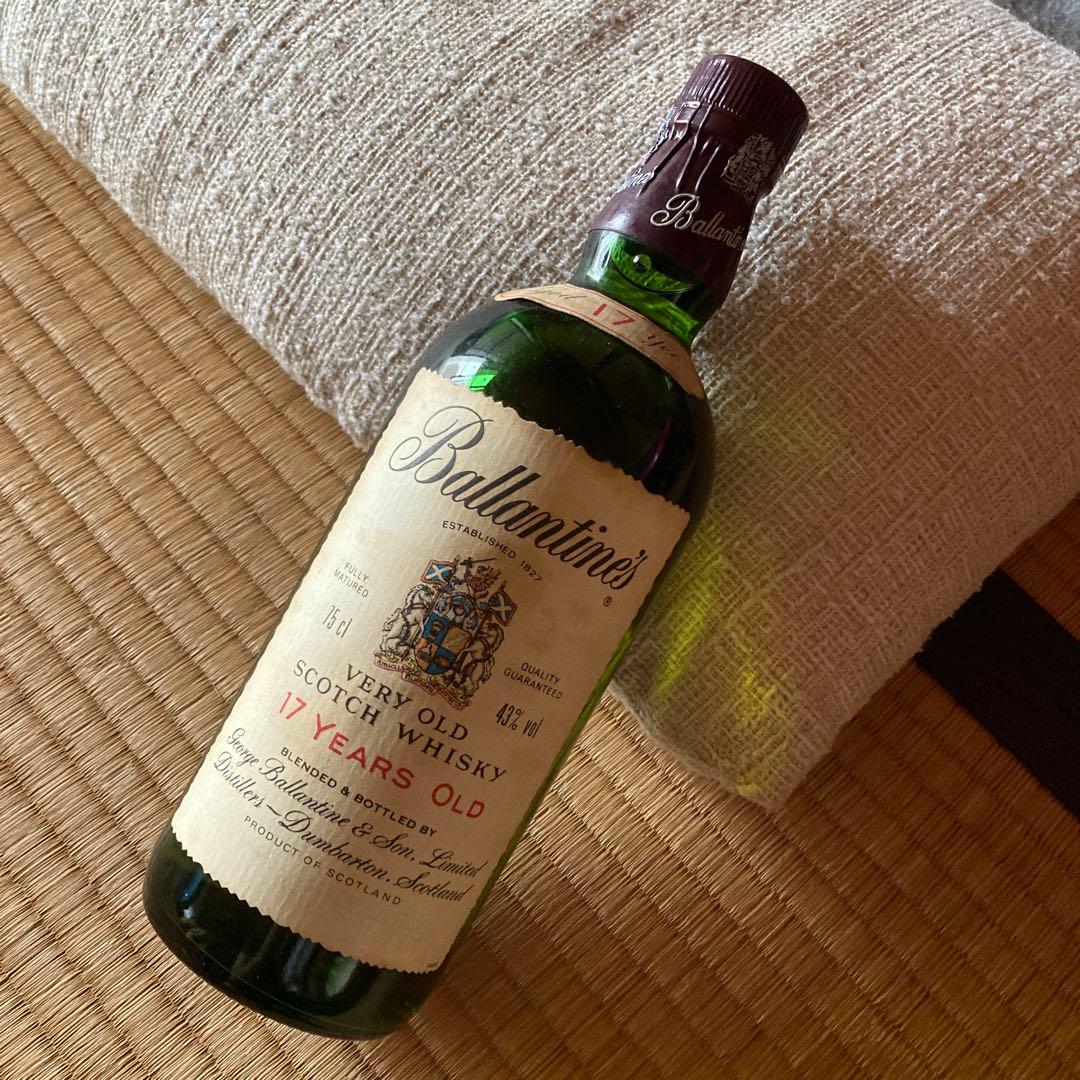 【未開栓】古酒 バランタイン17年 ベリーオールドスコッチ
