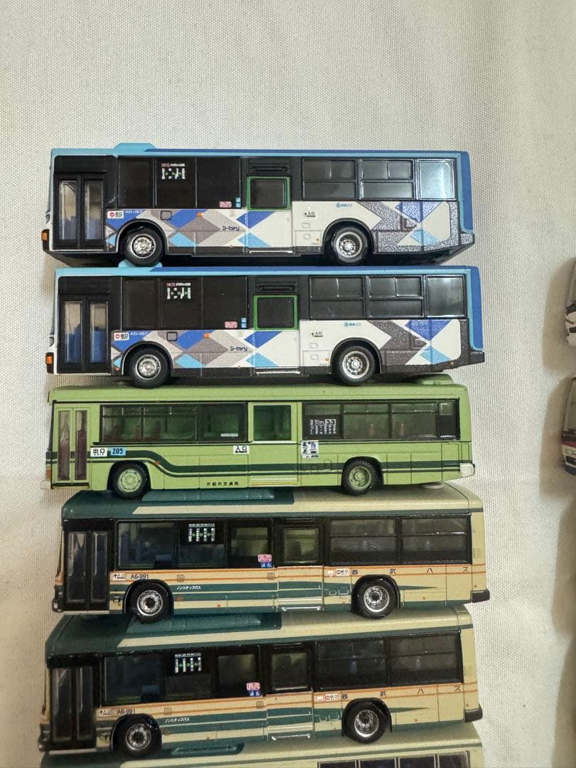 き*ら様 ジャンク　バスコレクション　まとめ売り　トミーテック　Nゲージスケール