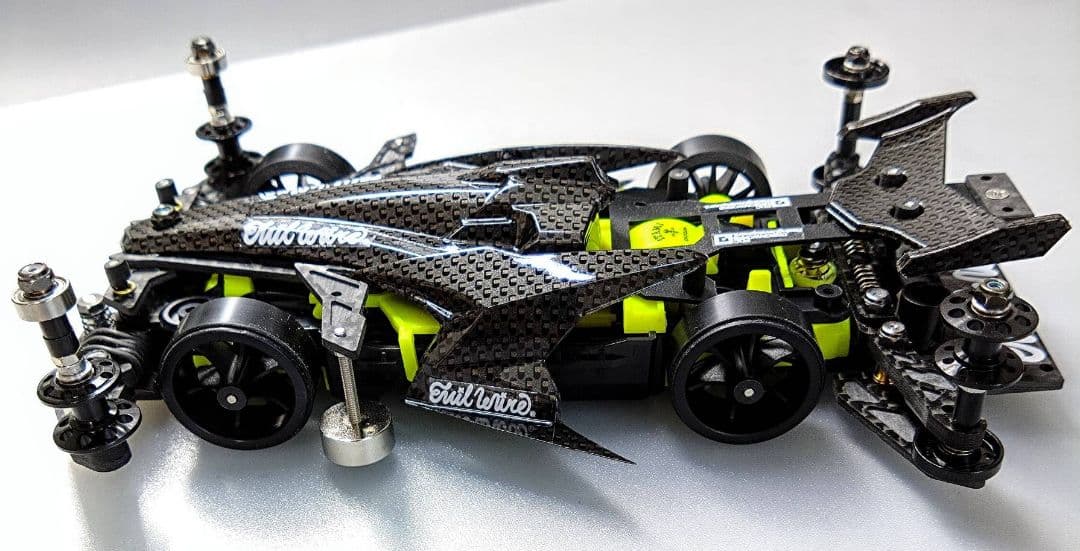 ミニ四駆 完成品 アバンテmkⅢ アズール カーボンボディ