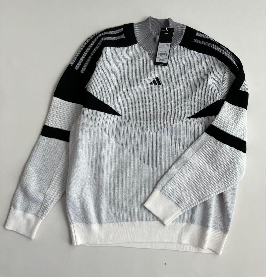 新品⛳️アディダスゴルフ　ニット&裏起毛スカート　L