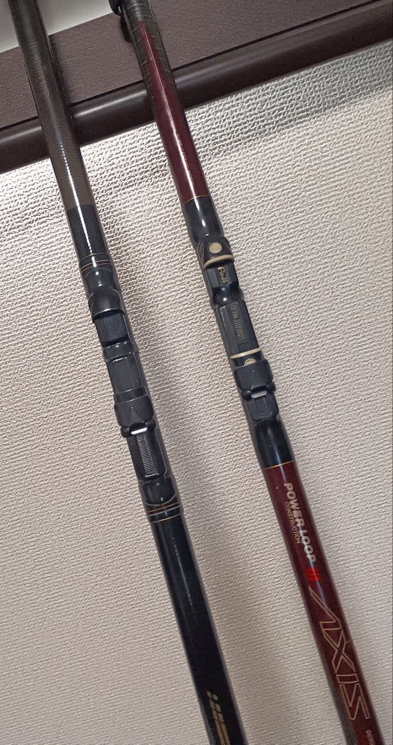 NFT アクシス 20号400 ダイワサーフパワー25号425投げ竿まとめて2本
