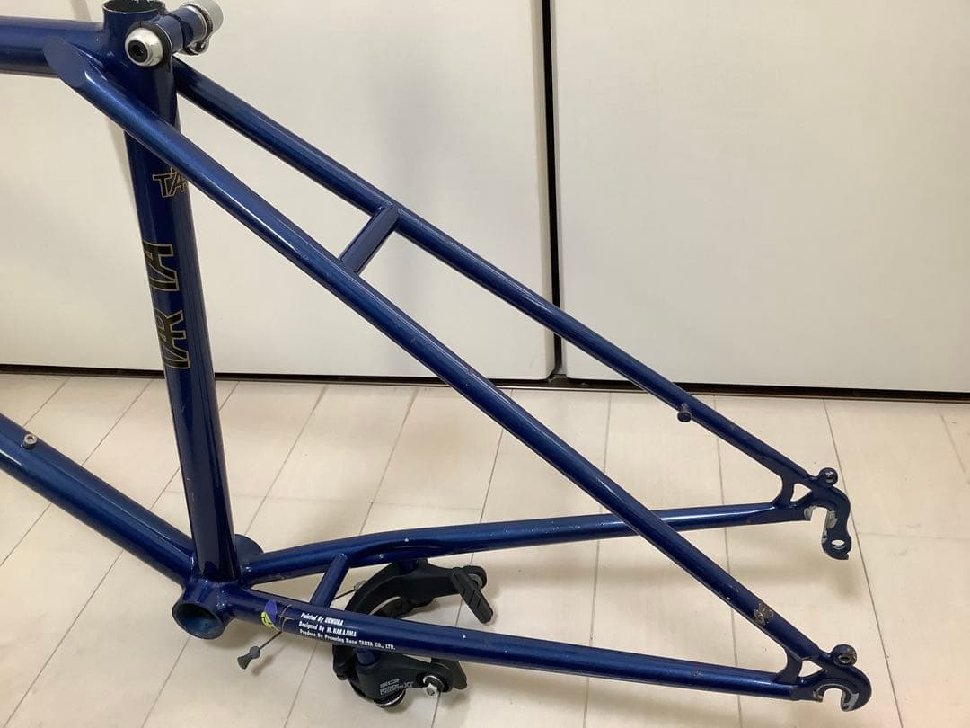 tartarin フロント26インチリヤ24インチ　クロモリmtbフレーム 中古