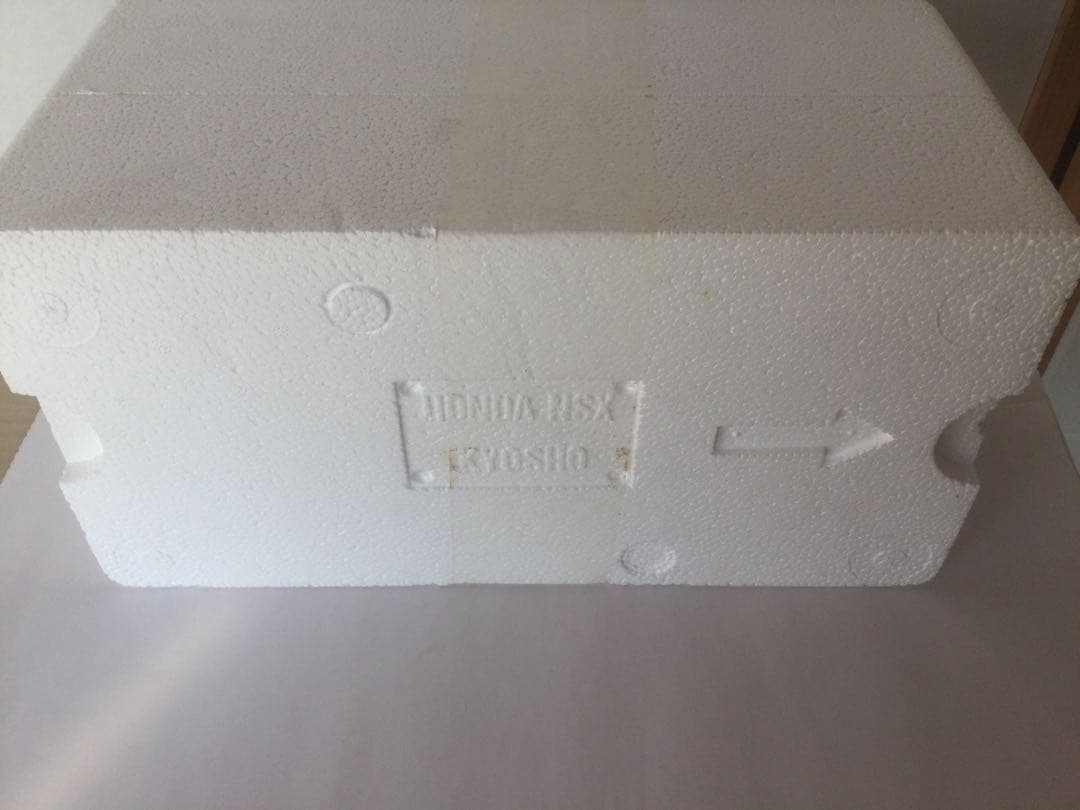 京商　ホンダ　NSX ミニカー　シルバー　1/18