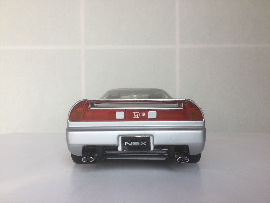 京商　ホンダ　NSX ミニカー　シルバー　1/18