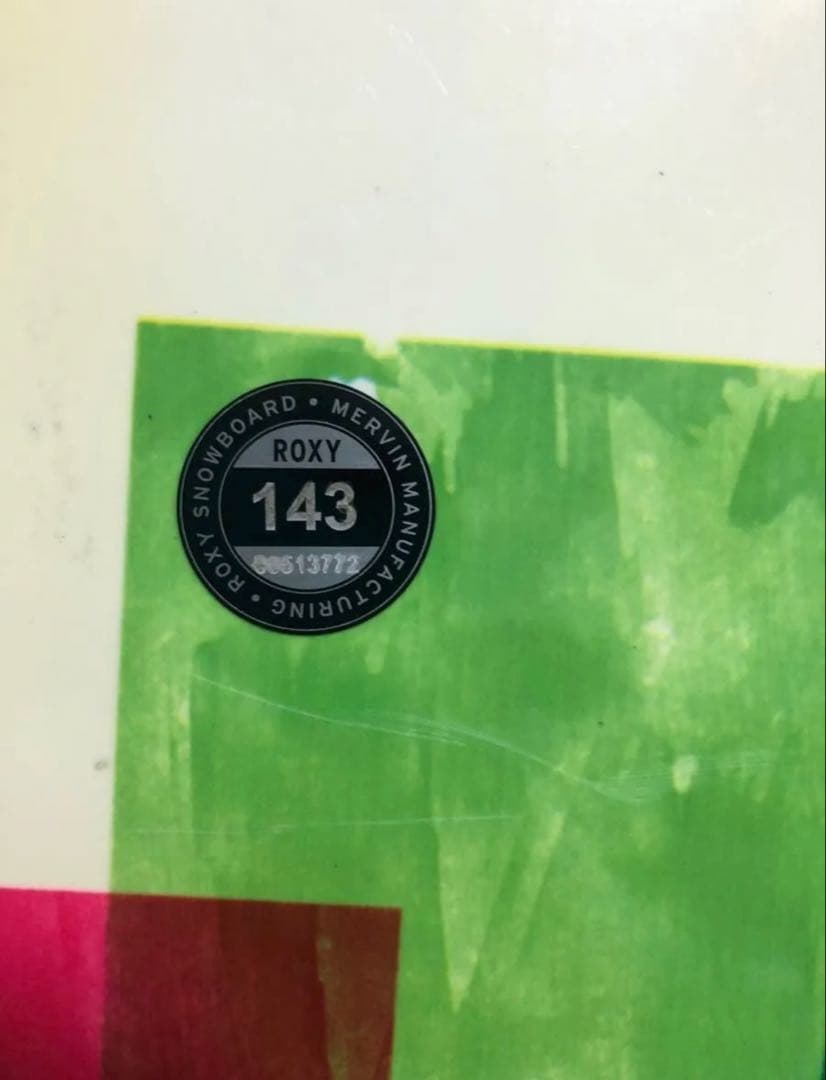 レディース用ロキシースノーボード143CM ビンディングM K2