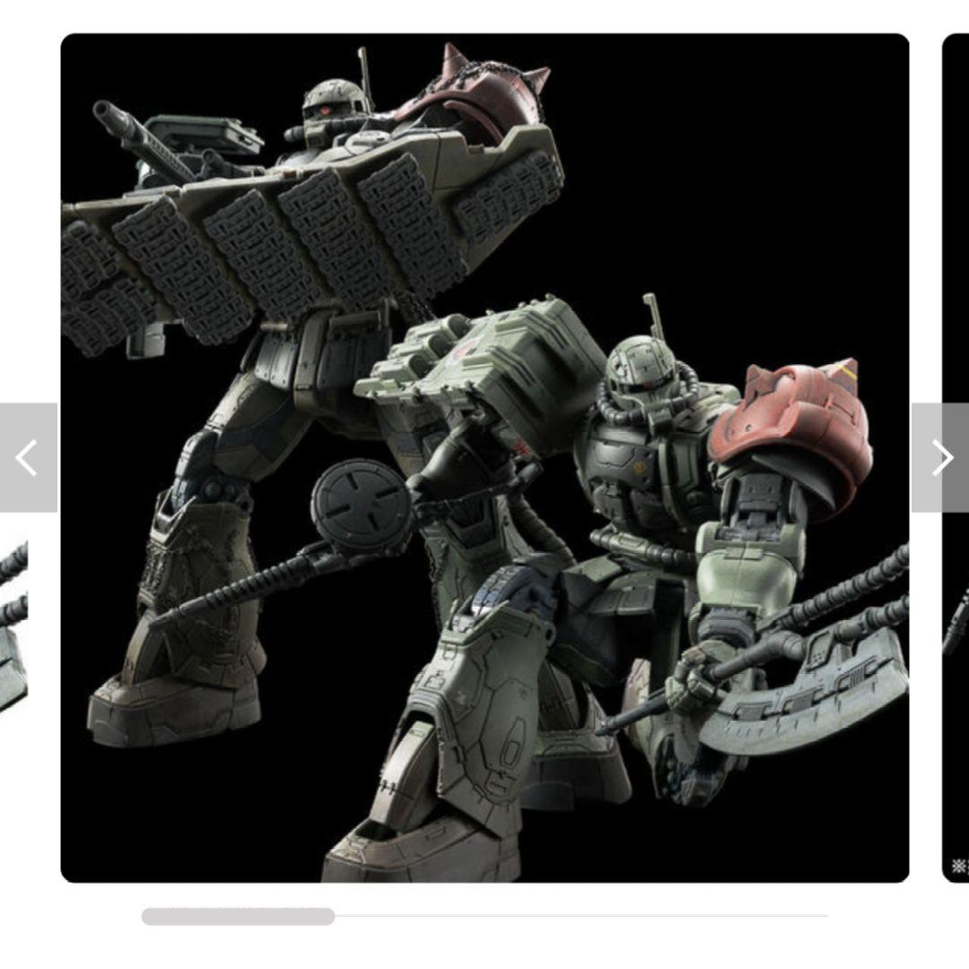 【ガンプラ】復讐のレクイエム ザクII ガンプラ３点まとめ売り新品・未組立