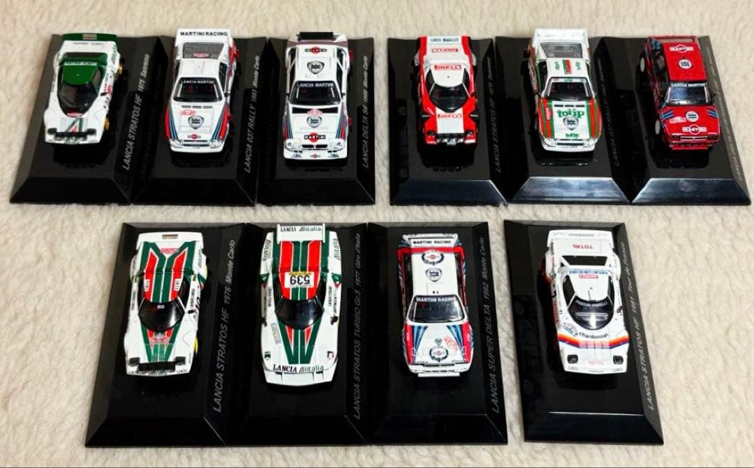 ラリーカー コレクション LANCIA ランチア（全10点）