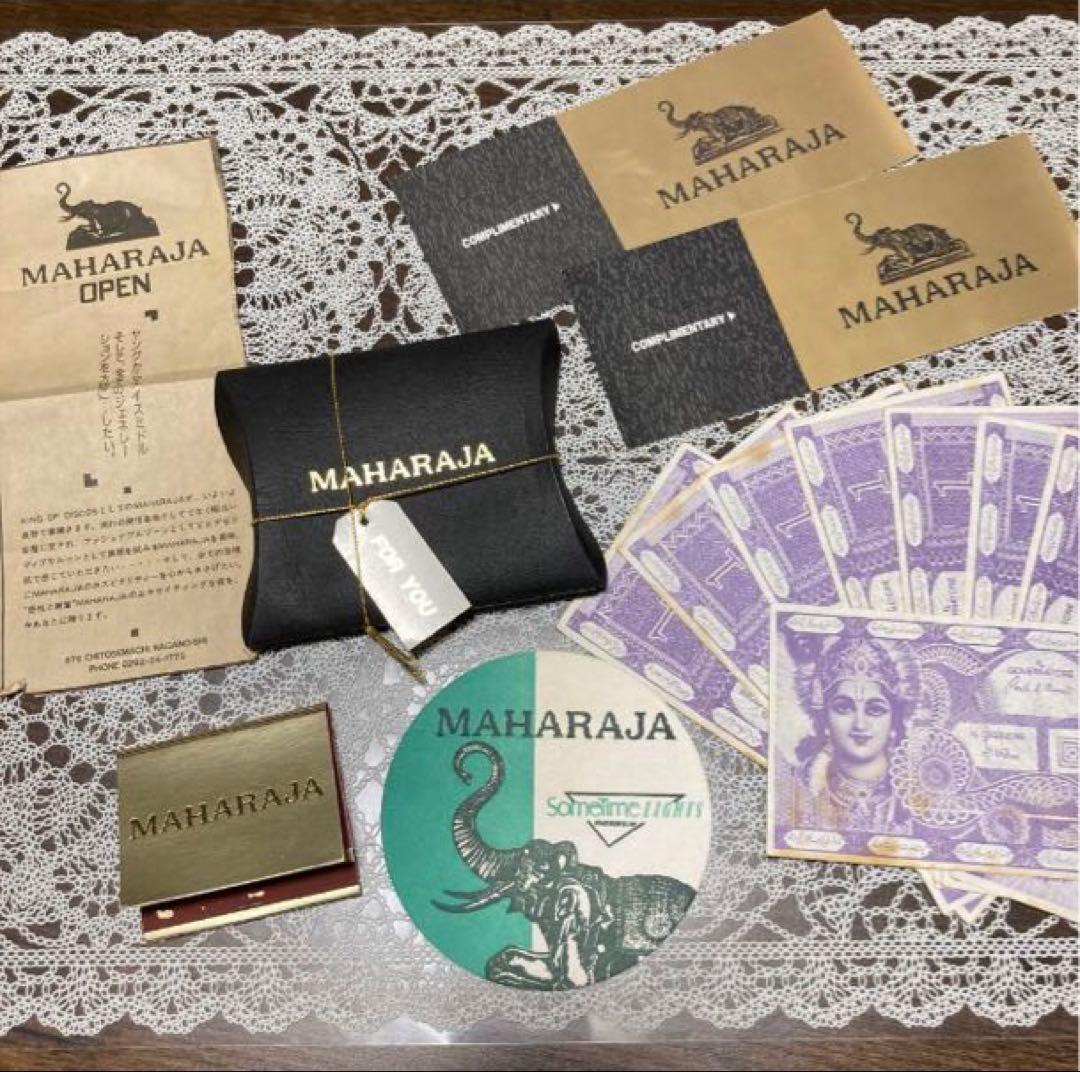 ✨昭和レトロ♪✨★MAHARAJA★グッズ♪コンパクトミラー・チケットなど