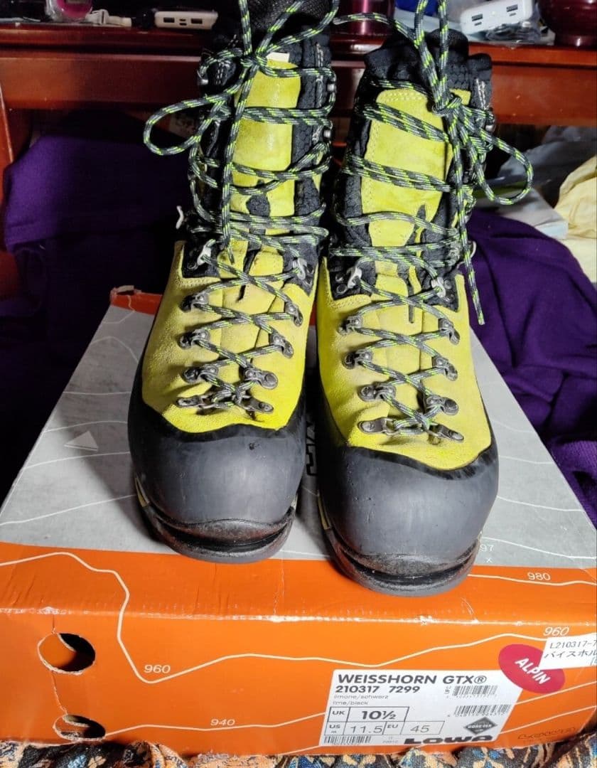 LOWA ローバー アルパインGT 雪山 登山靴　UK10.5　サイズ29cm