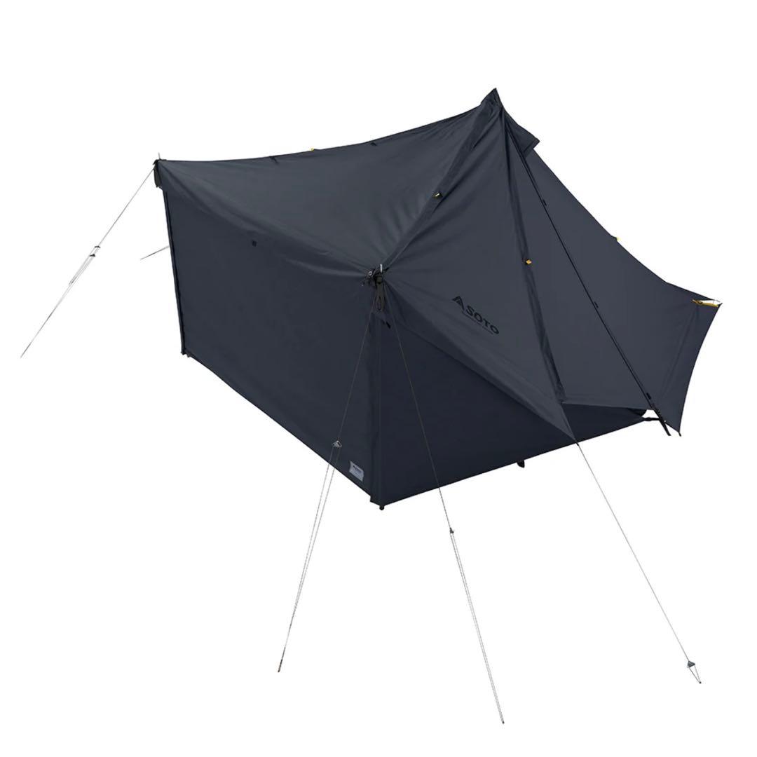 【新品・未使用】SOTO テント ソロ デュオ HORUS T/C グレー