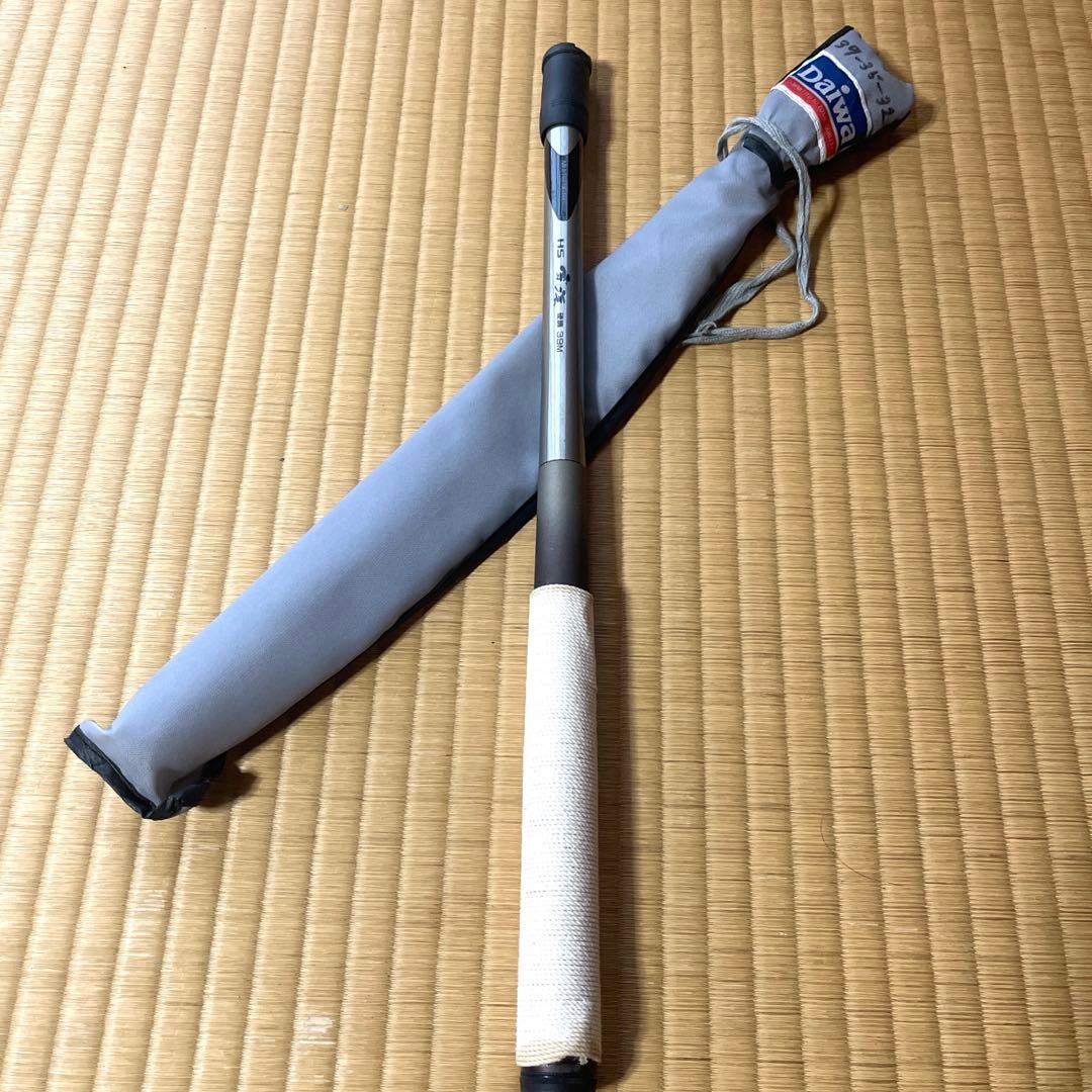 【美品　商品】ダイワ HS雪渓 39M 渓流竿 3.9mマルチレングス ケース付