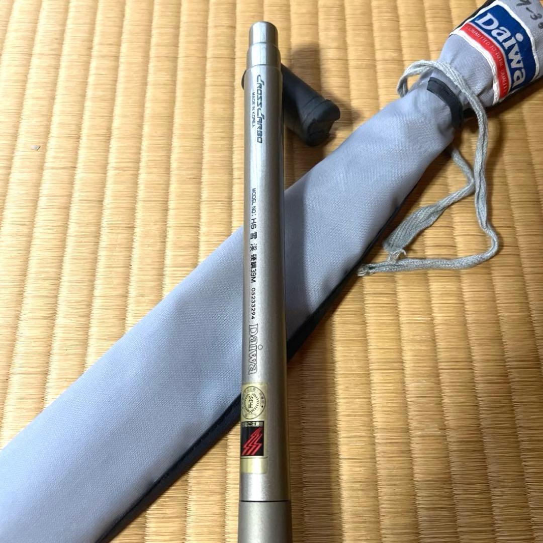 【美品　商品】ダイワ HS雪渓 39M 渓流竿 3.9mマルチレングス ケース付