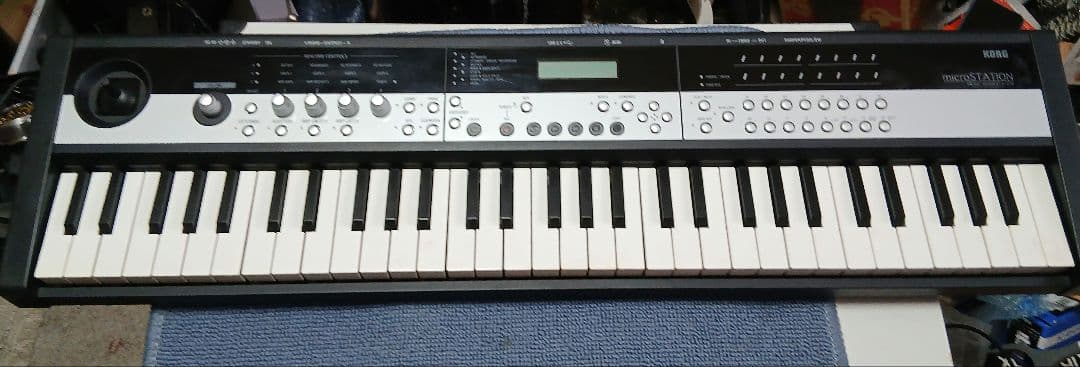 値下げ！【美品】KORG microSTATION 　61鍵シンセサイザー