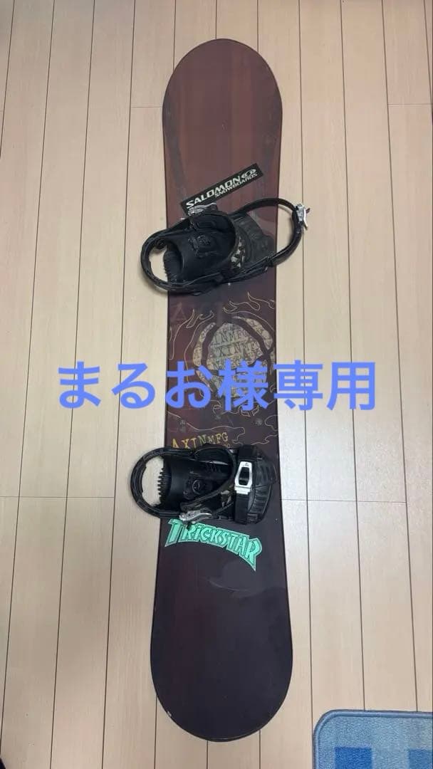 【早い者勝ち】スノーボード板　ビンディング付き
