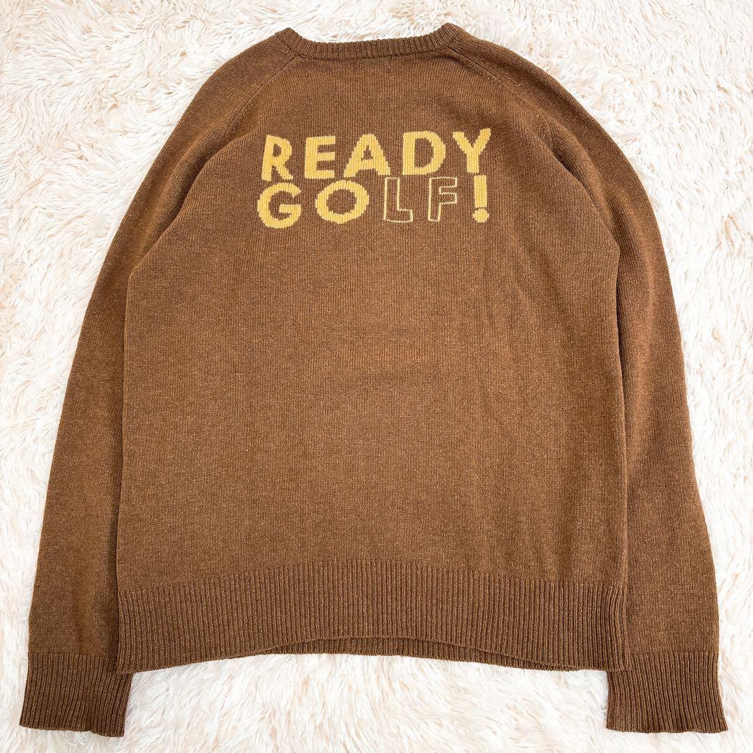 PEARLY GATES カシミヤ混 ブラウン セーター ゴルフ ニット 羊毛