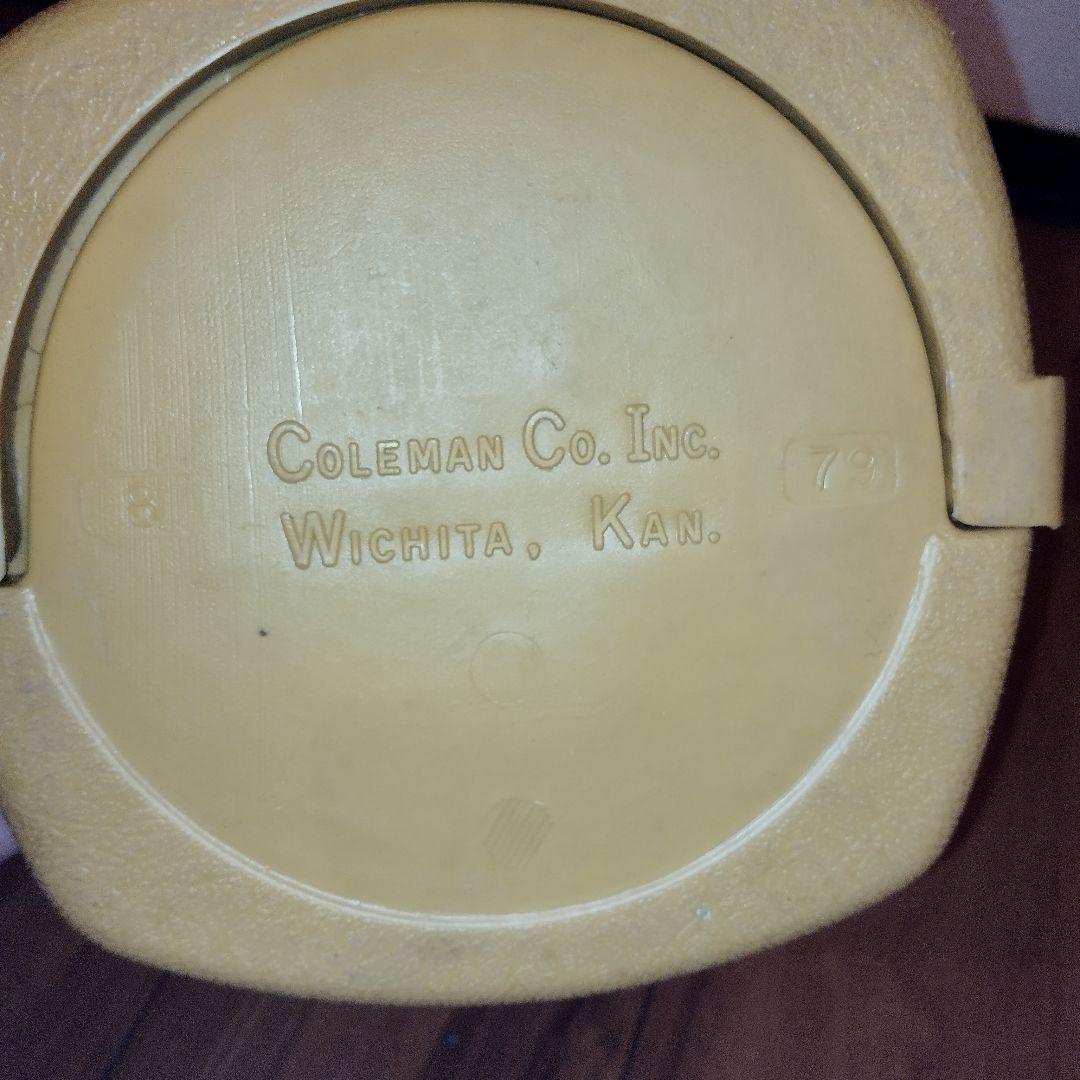 ヴィンテージ Coleman クラムシェルケース 1979年8月 ランタンケース