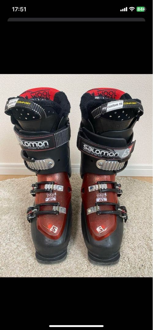 SALOMON スキー ブーツ 26-26.5cm