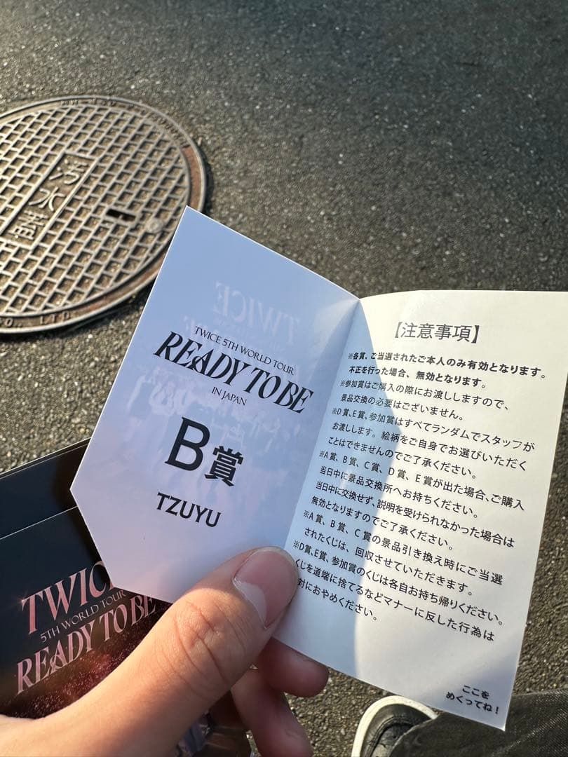 TWICE ツウィ　直筆サイン入りソロポラ　ツウィ