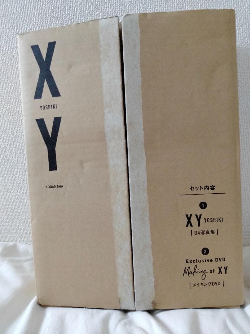 XY☆YOSHIKI 写真集☆DVD付きビジュアルブック