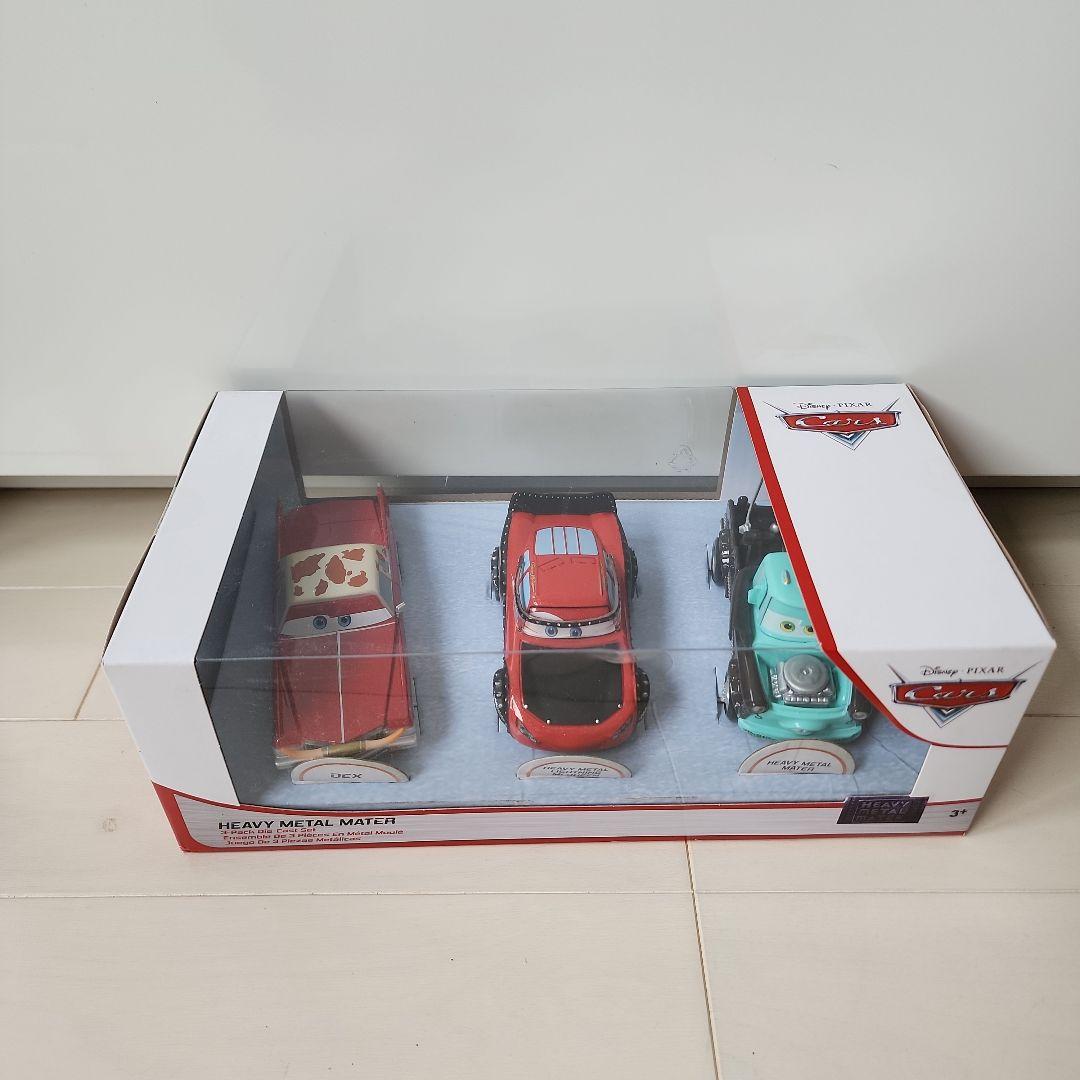 カーズ マテル ヘビーメタルメーター ディズニー ピクサー ミニカー３台セット